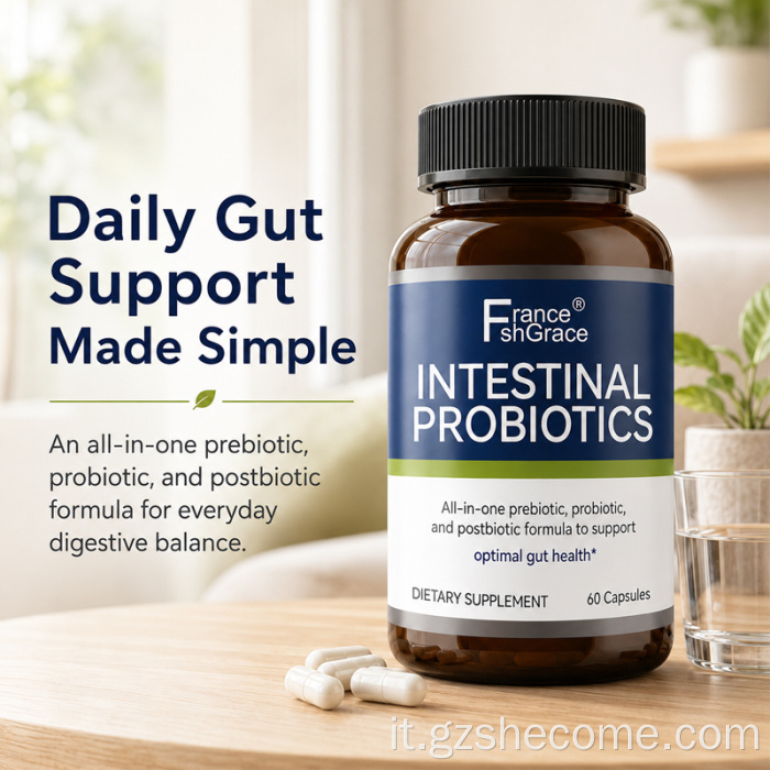 Shecome Integratore digestivo per il supporto del rivestimento intestinale